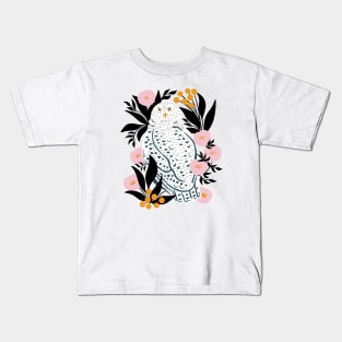 White snow owl Kids T-Shirt